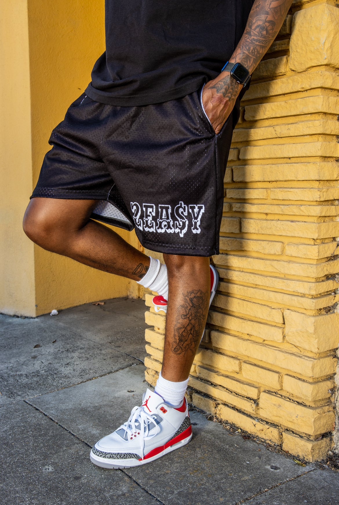 2EA$Y MESH SHORTS